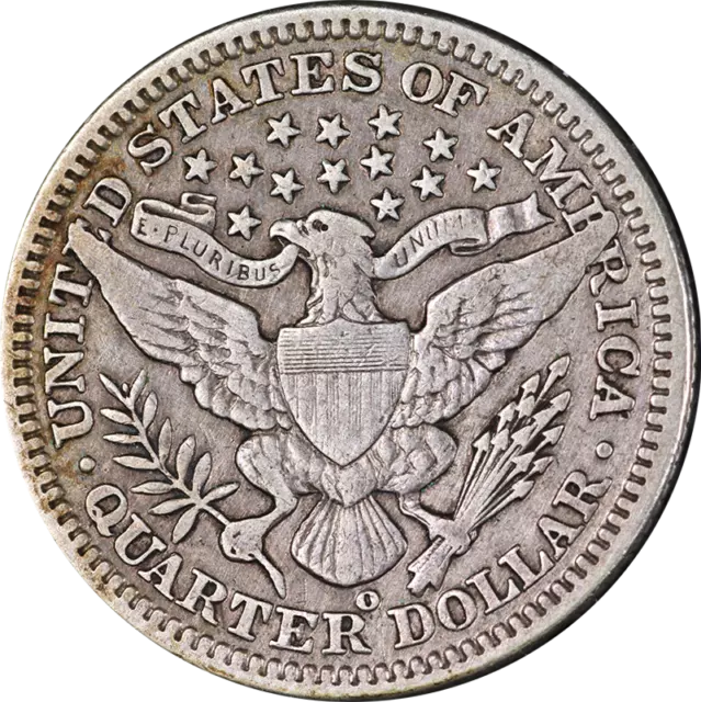 1901-O Barber Quarter Choice F/VF Superb Eye Appeal Nice Strike 2