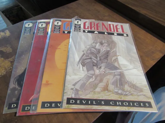 Grendel Tales Devil's Choices #1 2 3 4 Dark Horse Comic Book Set 1-4 Mini Series