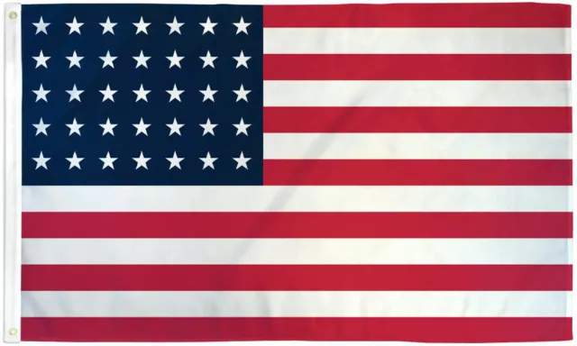 35 Star USA Flag 3x5ft American Historical Flag 35 Stars Flag USA Old Glory 100D
