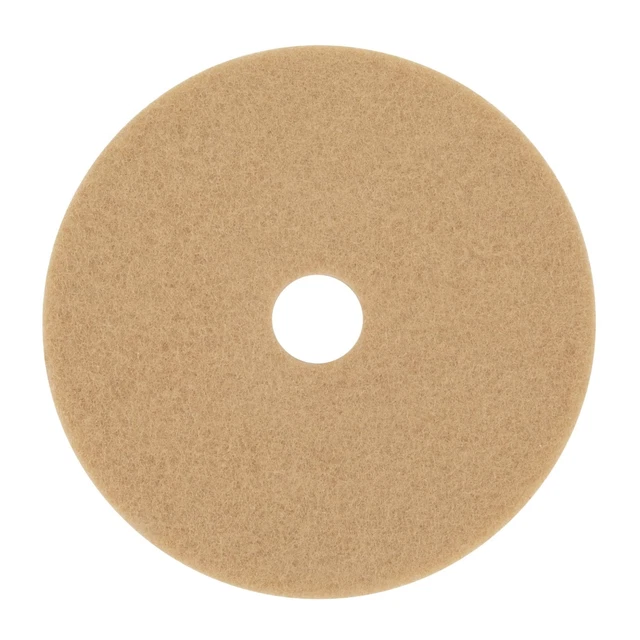 Niagara Burnishing Floor Pads, 3400N, 27", Tan, Pack Of 5