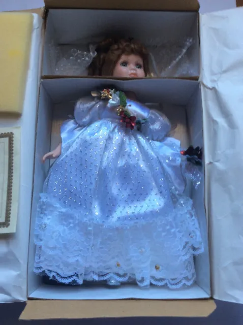 Heritage Signature Collection Ariana Fiber Optic Porcelain Doll #12319 With Box