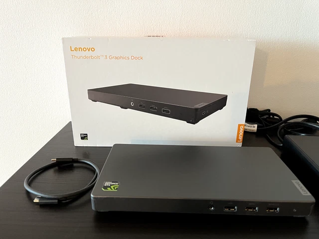 LENOVO G0A10170UL THUNDERBOLT 3 Graphics Dock GTX 1050 Factory Sealed 499.99 PicClick