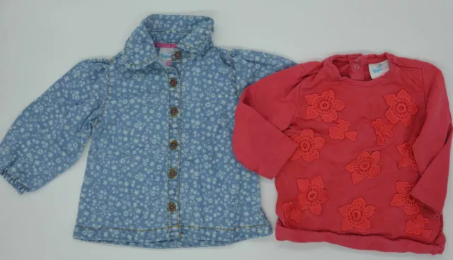 Meraviglioso Set Bambino Camicetta E Maglia Topomini Taglia 74