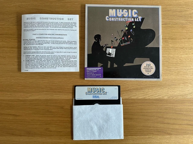 Disquette Jeu Commodore 64 – Disc Disector V4.0 – Softcell 1984 – Vintage