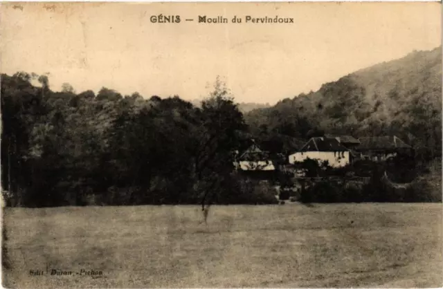 CPA GÉNIS - Moulin du Pervindoux (233743)