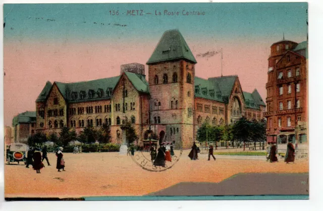 Theme LA POSTE - Post Office - CPA 57 - METZ - Post Office
