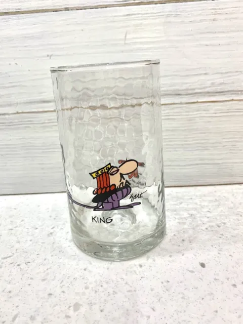 Vintage Arby's 1983 Wizard of ID Drinking Glasses Collector Series King Mint