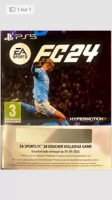 EA SPORTS FC 24 Ps4 Fr New (Game In English/Fr/De/Es/It/Pt) EUR 71,49 -  PicClick FR