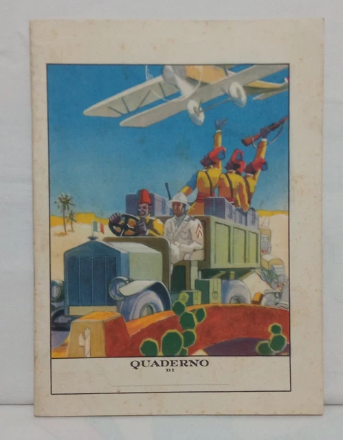 Quaderno Coloniale Eritrea e Somalia Seconda Guerra Mondiale