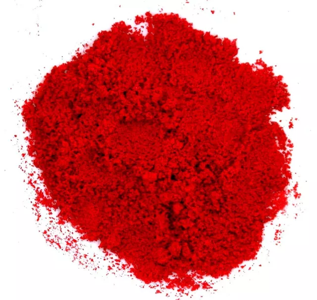 1/4 libra 4 oz Resina sintética Rojo Color Coral Incrustación Arena Pintura Artesanal Polvo