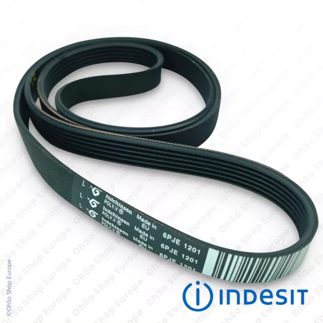 Indesit Drive Belt 1201J6EL Washing Machine Genuine Part C00119126