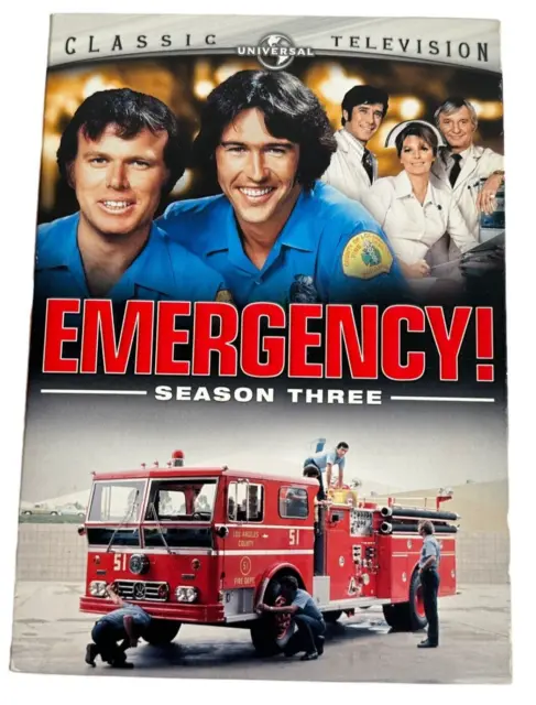 Emergency - The Complete Third Season (DVD, 2007, 5 -Disc Set)