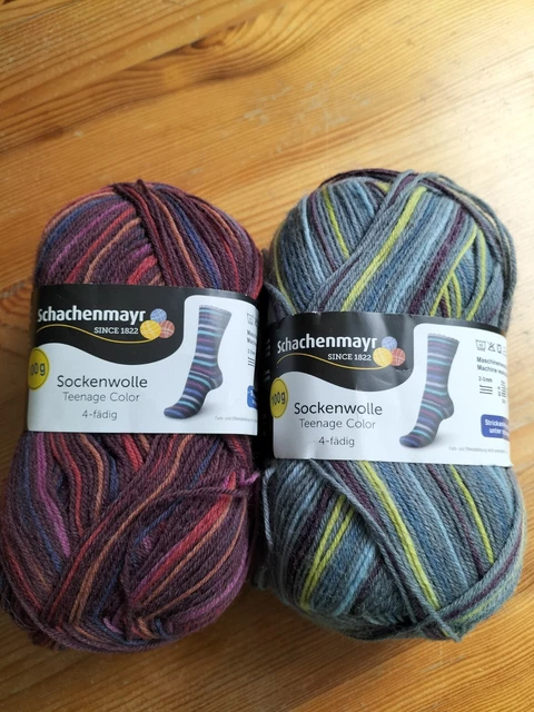 sockenwolle 4-fach 100gr