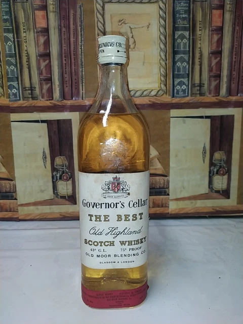 Whisky Governor's Cellar The Best 75cl 43% Anni 60