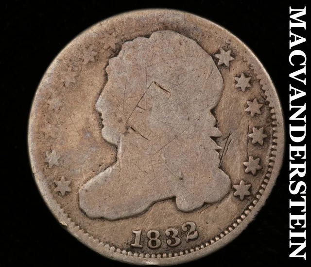 1832 Capped Bust Dime-Semi Key Better Date #O1133