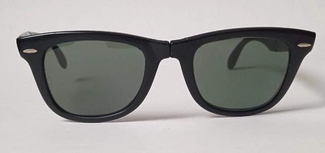 Rayban WAYFARER Pieghevoli VINTAGE In Discrete Condizioni Made In France 80s
