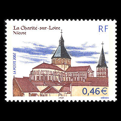 France 2002 - La Charite-sur-Loire Architecture Church - Sc 2884 MNH