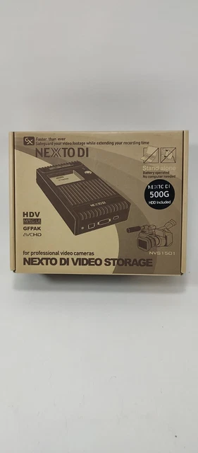 Nexto DI Video Storage NVS 1 501  w/ 500GB HDD Portable Backup Storage