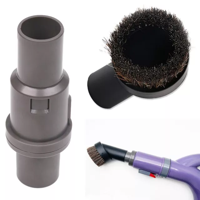 Hassle Free Cleaning with Hose Connector and Horse Hair Brush for Shark NV350