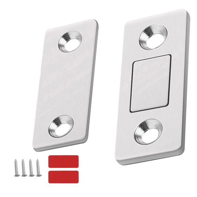 2pcs / Set Forte Porta più Vicina Ricambio Accessori Chiavistello Magnete Mobile