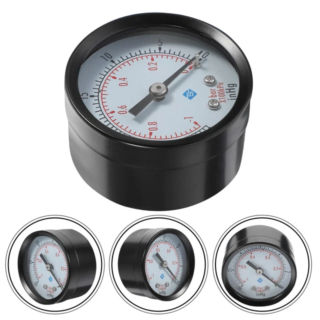 Manomètre Vide 0-14Psi - Précision Industrielle - Connecteur G1/4" - Pour Pompe à Vide