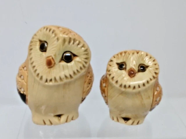 Artesania Rinconada Owl 50A and Owl Baby 50B Artesania Rinconada Owl 50A and Owl Baby 50B