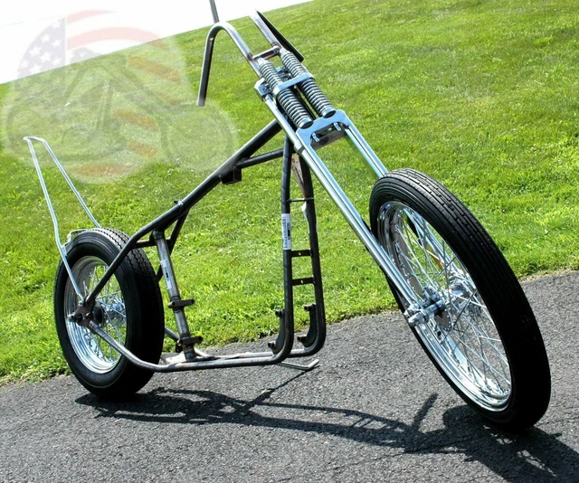 IRONHEAD CHOPPER NARROW Springer Paughco Rigid Frame Sportster