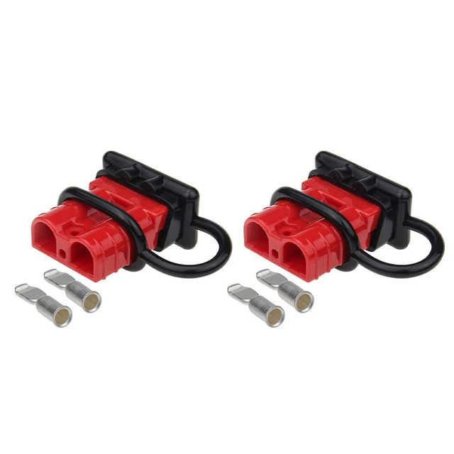 Connecteur De Câble Pour Chariot élévateur 50A Gris - Lot De 2 Broches - Neuf