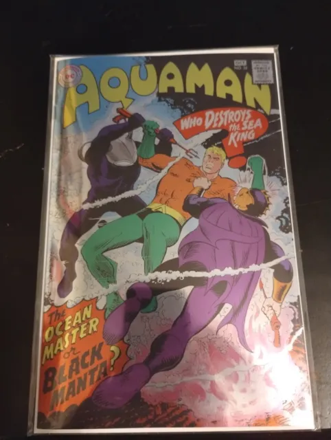 Aquaman #35 Foil Exclusive First App of Black Manta Ltd To 1000