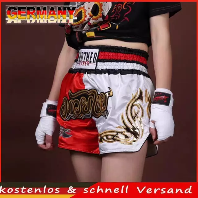 Boxing Shorts Tear Resistant Punching Shorts Breathable Elastic Sports Equipment