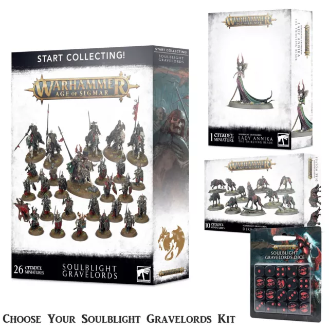 Warhammer Age Of Sigmar Soulblight Gravelords | New & Sealed Kits & Accessories