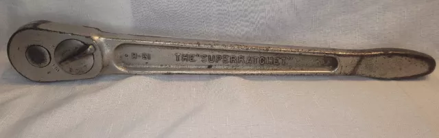 JH Williams 3/4 Inch Drive H51 Ratchet SuperRatchet 19" long Heavy Duty