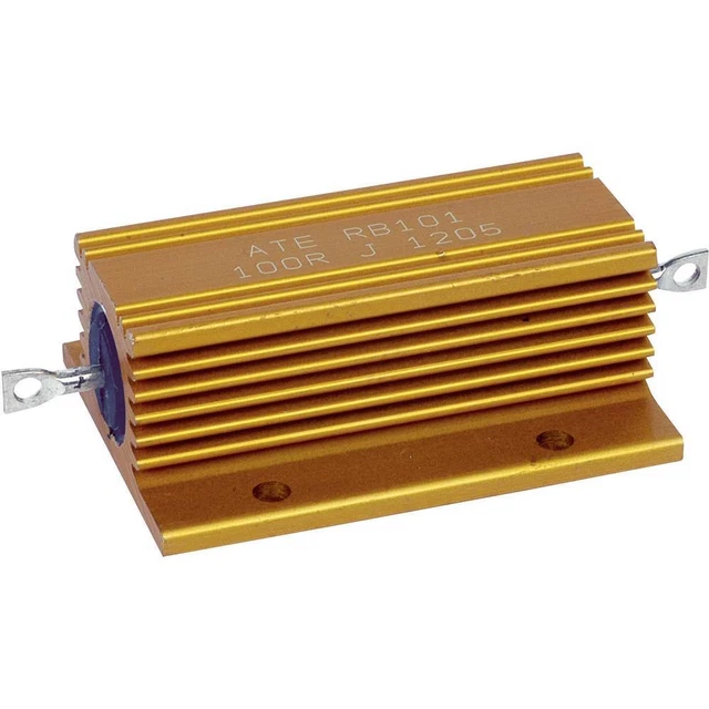 ATE Electronics RB101-0R1-J-1 Résistance de puissance 0.1 Ω sortie axiale 100 W