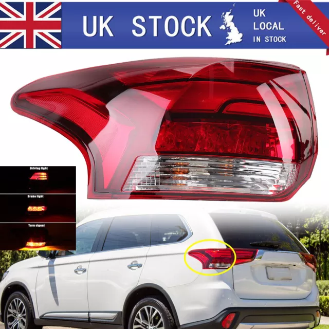 Left Side Rear Tail Light Brake Lamp For Mitsubishi Outlander MK3 2016-2020 UK