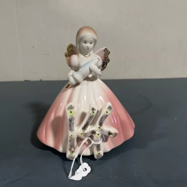 Vintage Josef Originals #14 ~ Birthday Doll Angel Porcelain Figurine