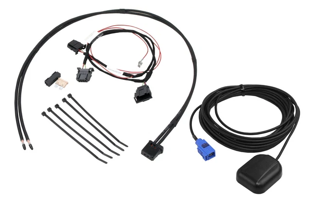Antenne GPS Voiture - Amplificateur Signal - Base Magnétique - 3 M Câble - 2