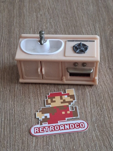 Lot De Meubles Pour Maison De Poupées - Mix IKEA & Sylvanian Families - Bon état Général