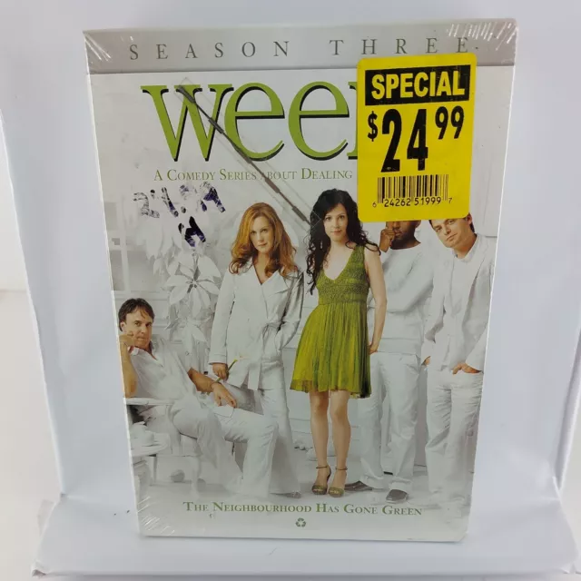 Weeds - Season 3 (DVD, 2008, 3-Disc Set, Canadian Widescreen) - New & Sealed