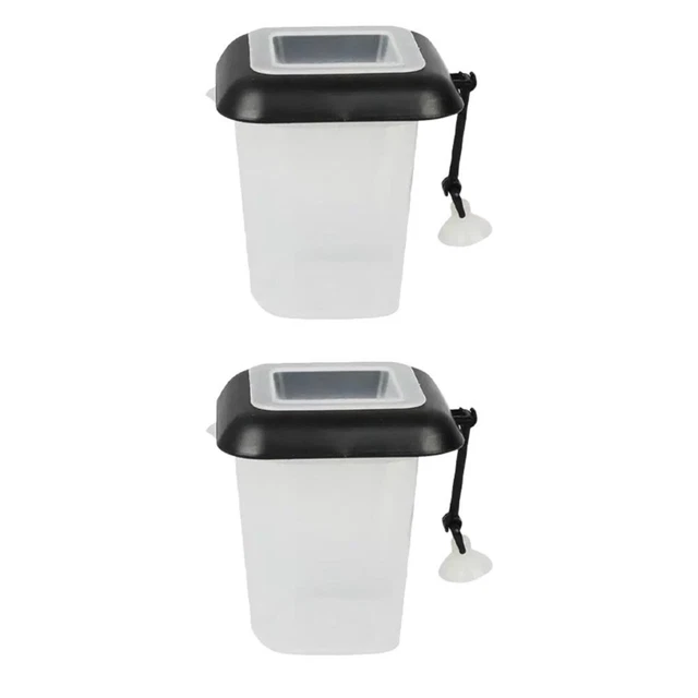 2 pz alimentatore acquario vermi rossi ciotola gamberetti pianta pianta vassoio tazza di alimentazione