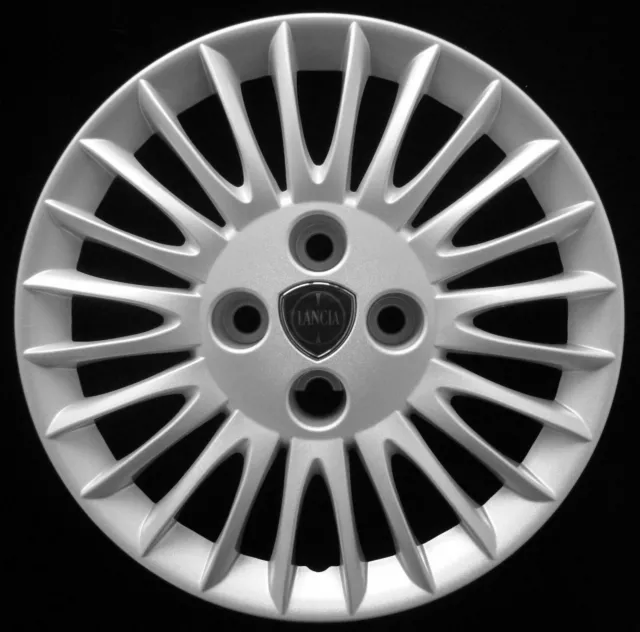 Set 4 Coppe Ruota Borchie Ruota Copricerchi Da 14" Lancia Ypsilon 03  4288Lc