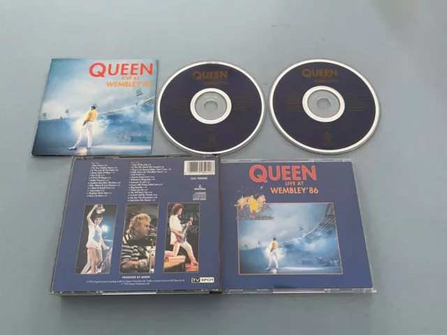 Cd - Queen - Live At Wembley' 86 - Gros Boitier