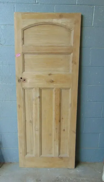 Reclaimed Pine Georgian  Style Internal  Wooden Door 801