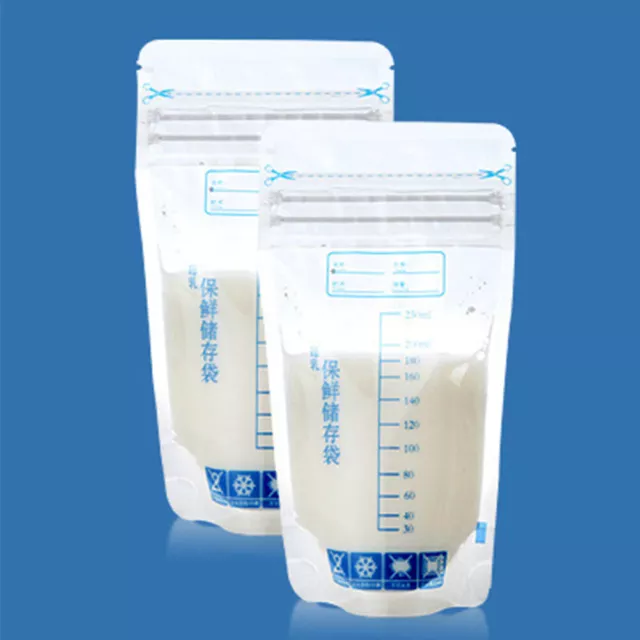 PreSterilised Breastmilk Baby Breast Milk Storage Bags Pouches 250ML