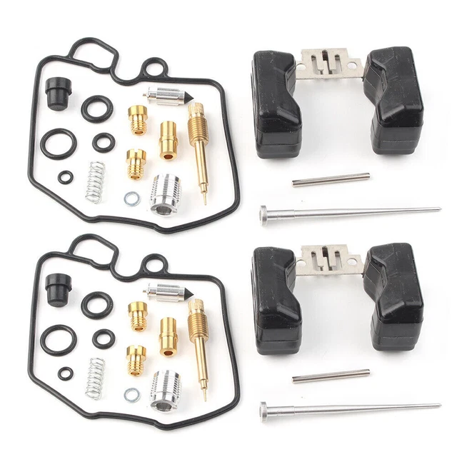 Carburetor Rebuild Repair W/ Floats Kit 2 Sets Fit Honda CX500 GL500 1978-1979