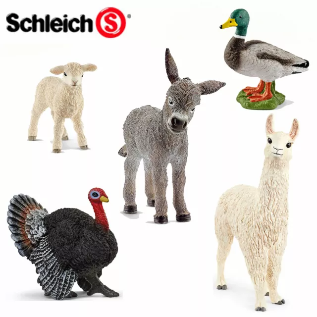 SCHLEICH World of Nature Farm - Choice of 36 different FARM Animals all with Tag