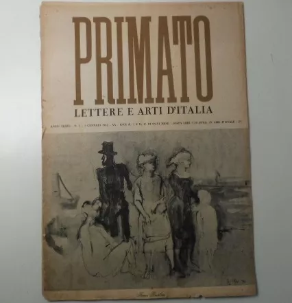 PASINETTI P. M., GATTO Alfonso,ANIANTE, Primato, 1 gennaio 1942