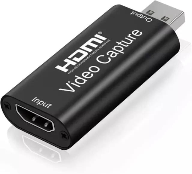 Carte d'Acquisition HDMI vers USB 2.0, Carte de Capture Audio Vidéo 108