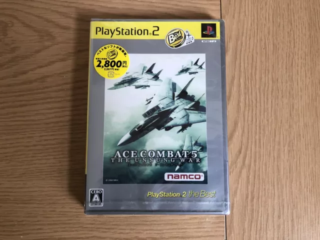 Jogo Ace Combat 5: The Unsung War - PS2 (Japonês) - MeuGameUsado