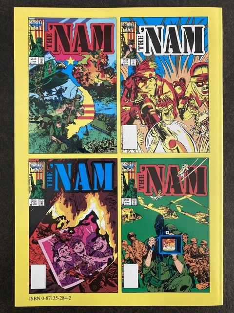 The 'Nam Volume 1 Tpb Trade Paperback #1-4 1987 Marvel Comic Golden Vietnam War 2
