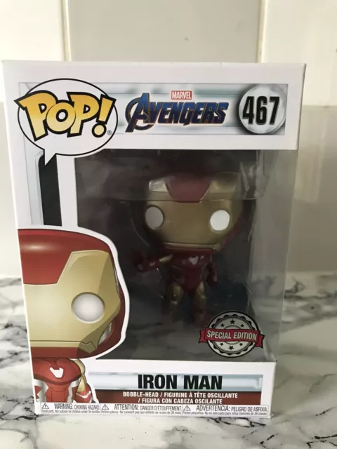 Funko Pop! - Marvel - Avengers Endgame - Iron Man - #467 Vinyl Figure